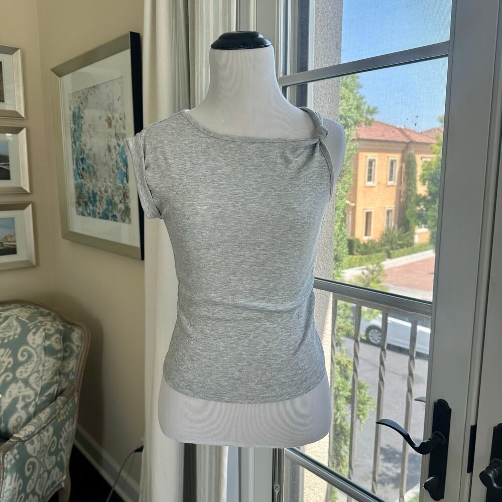 Cotton On Asymmetrical Grey Summer Casual Tank Shirt Size XS NWT